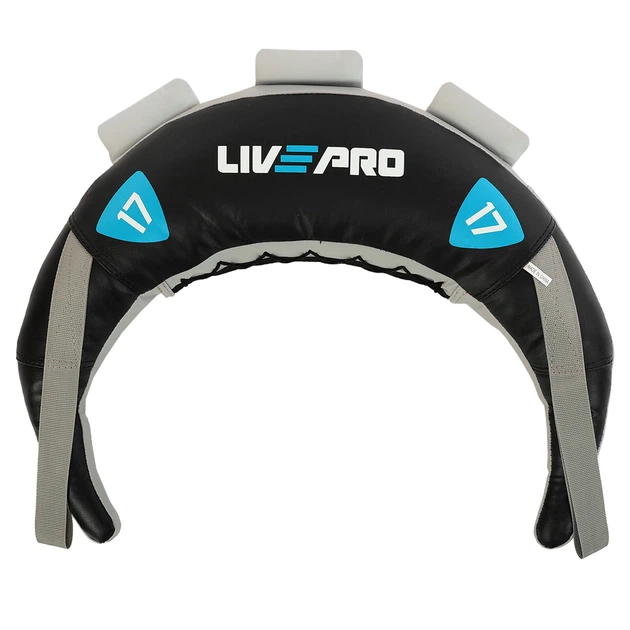 Мешок Болгарский 17 кг Bulgarian bag LiveUp LP8130-17 черный-синий - изображение 5