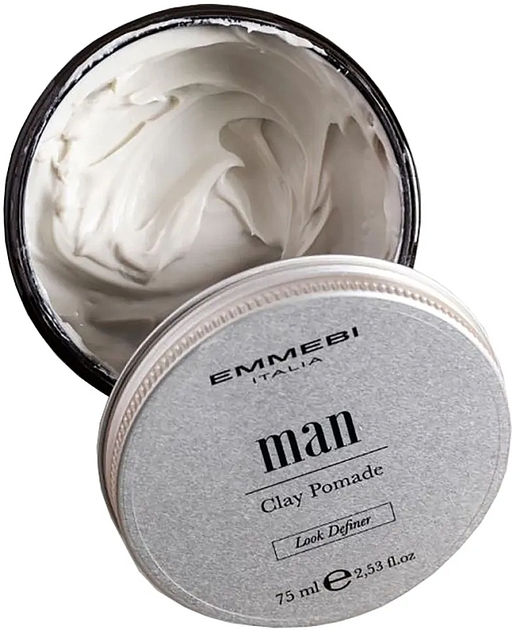 Глиняная помада для волос - Emmebi Italia Man Clay Pomade 75ml (75ml) (1241025-408819498-2) - изображение 1