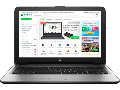 Ноутбук HP 250 G5 (1KA02EA) Silver - Фото 1 Ноутбук HP 250 G5 (1KA02EA) Silver - изображение 1