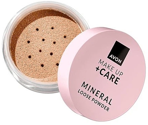 Минеральная рассыпчатая пудра для лица - Avon Make Up + Care Mineral Loose Powder Medium Deep (1239680-2081784698-2) - Фото 1 Минеральная рассыпчатая пудра для лица - Avon Make Up + Care Mineral Loose Powder Medium Deep (1239680-2081784698-2) - изображение 1