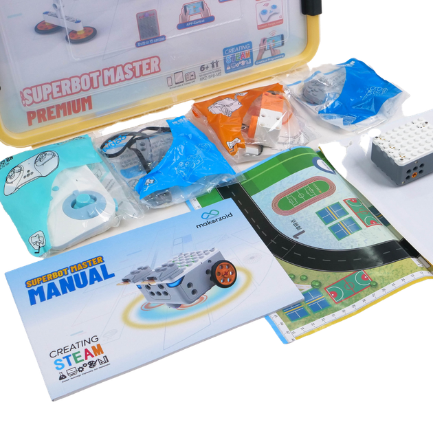 Програмований конструктор Makerzoid Superbot Master Premium - зображення 8