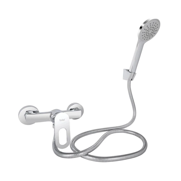 Смеситель для душа с душевым гарнитуром Lidz Latwa 010 хром LDLAT010CRM45416 - Фото 1 Смеситель для душа с душевым гарнитуром Lidz Latwa 010 хром LDLAT010CRM45416 - изображение 1