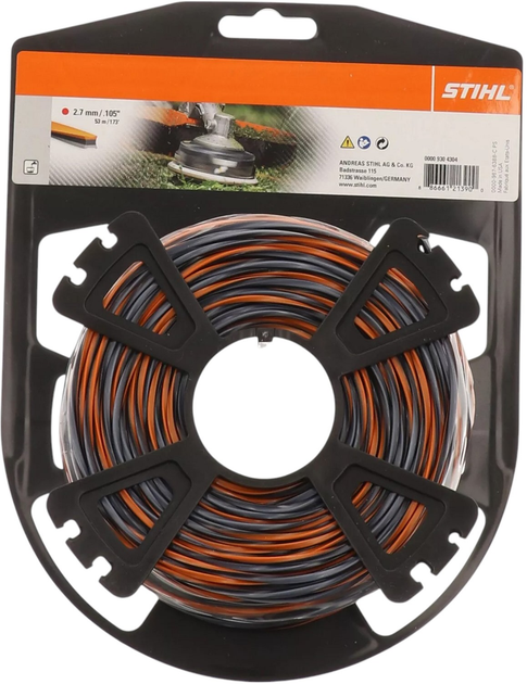 Żyłka tnąca kwadratowa (w rolkach) Stihl Carbon CF3 Pro 2.7 mm x 53 m (00009304304) - obraz 1