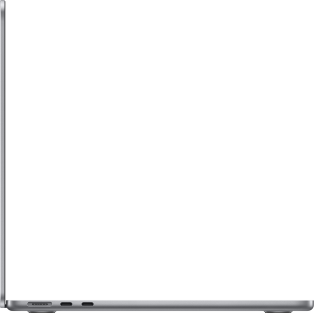 Ноутбук Apple MacBook Air 13.6" M3 16/256GB 2024 (MC8G4D/A) Space Gray - зображення 2