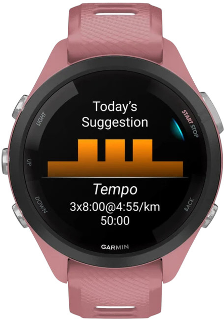 Смарт-годинник Garmin Forerunner 265S 42mm Pink (010-02810-15) - зображення 2