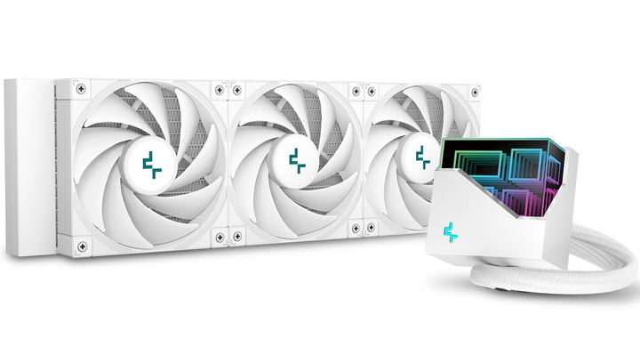 Система водяного охолодження DeepCool LT720 WH (R-LT720-WHAMNF-G-1) - зображення 1