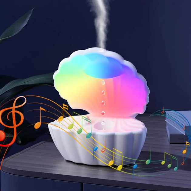Зволожувач повітря з RGB підсвіткою Bluetooth, USB / Нічник / Колонка / Антигравітаційний YA17 (L) - изображение 2