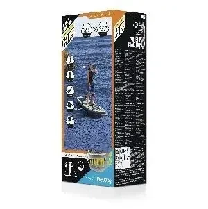 Надувная доска SUP для серфинга Bestway с ручным насосом и сумкой 304x84x12 см серый (65342) - Фото 6 Надувная доска SUP для серфинга Bestway с ручным насосом и сумкой 304x84x12 см серый (65342) - изображение 6