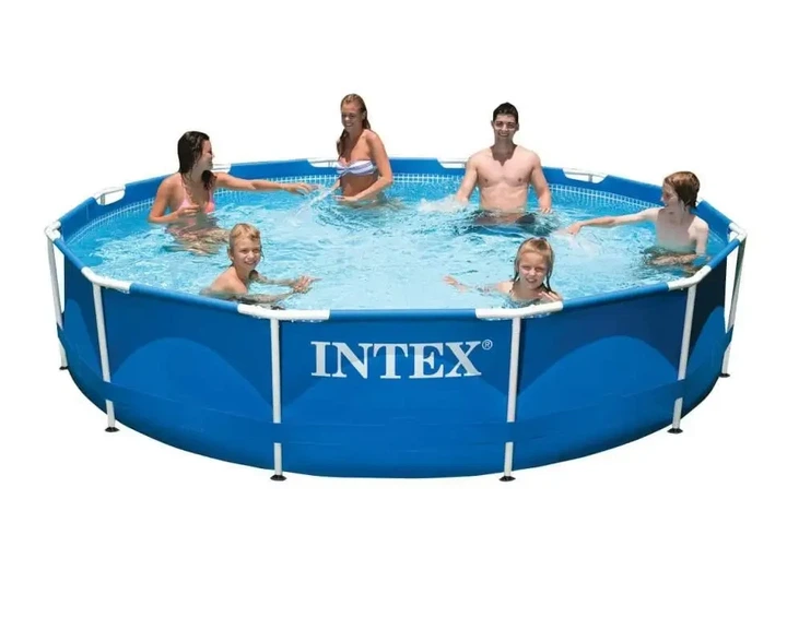 Бассейн каркасный Intex с сливным клапаном 366х76см на 6503 л (28210-1) - изображение 2