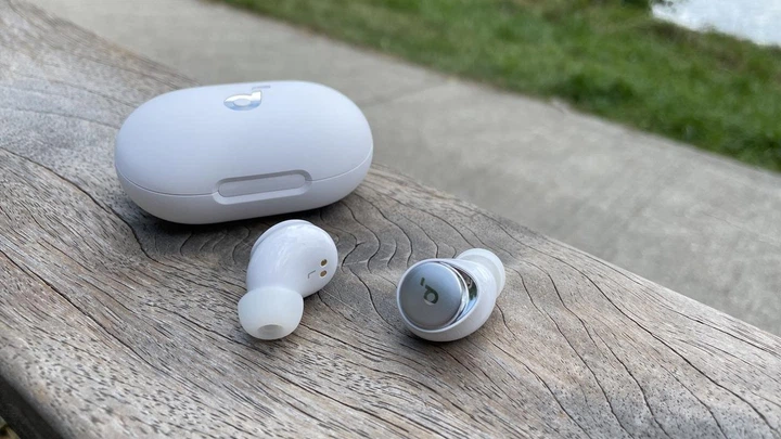 Наушники беспроводные Anker Space A40 TWS (A3936G21) белые - Фото 5 Наушники беспроводные Anker Space A40 TWS (A3936G21) белые - изображение 5