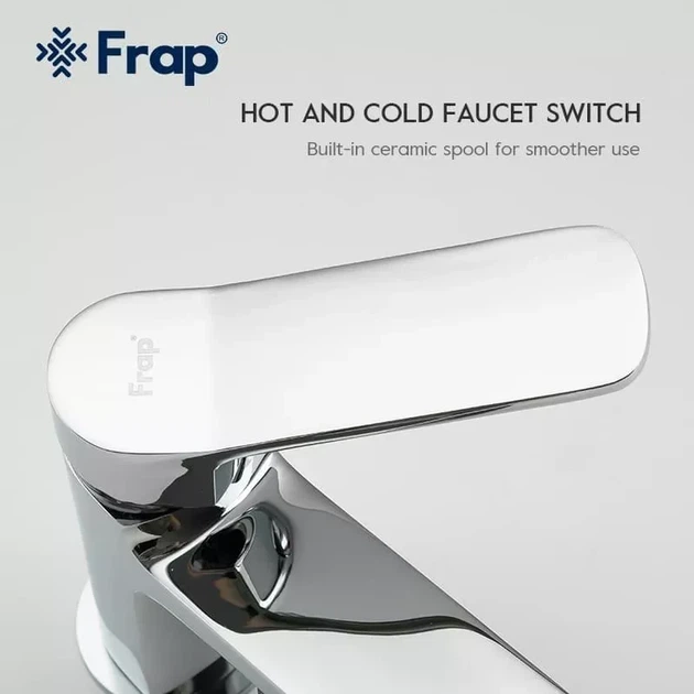 Смеситель для умывальника Frap F1061 хром - изображение 3