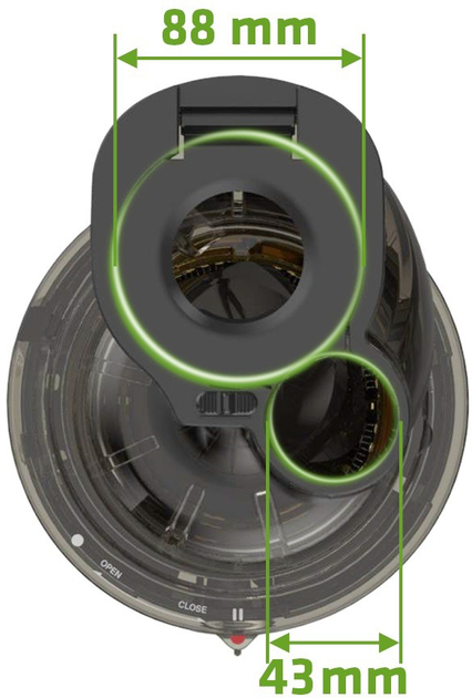 Соковичавниця шнекова Kuvings Revo830 Black - зображення 5