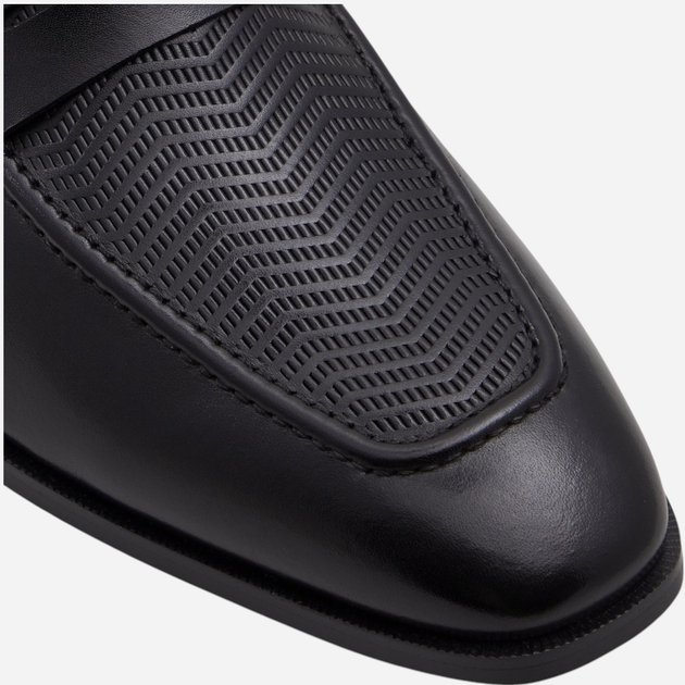 Loafersy męskie skórzane ALDO 13618346-009 44 (11US) 27.9 cm Czarne (57005038088) - obraz 6