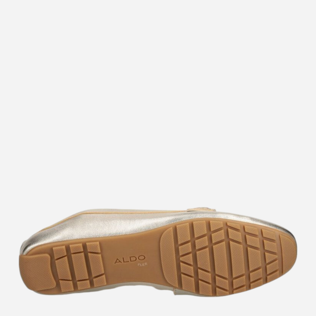 Жіночі мокасини зі шкіри ALDO 13669324-044 40 (9US) 25.5 см Сріблясті (57005696677) - зображення 5