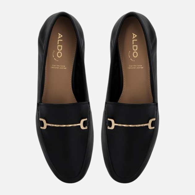 Жіночі сліпери зі шкіри ALDO 13711786-001 41 (10US) 26.4 см Чорні (58822371846) - зображення 4