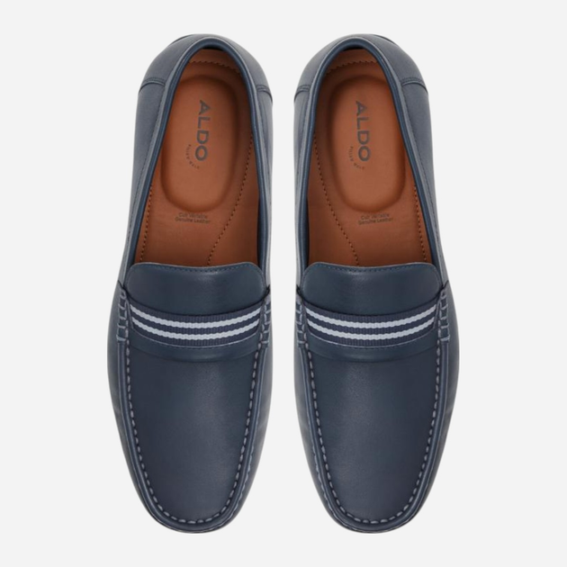 Чоловічі мокасини ALDO 13711809-401 42 (9US) 26.3 см Темно-сині (58822374892) - зображення 5