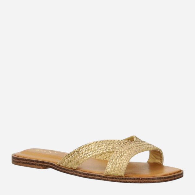 Klapki damskie eleganskie ALDO 13740382-711 37.5 (7US) 23.8 cm Złote (58822868223) - obraz 2