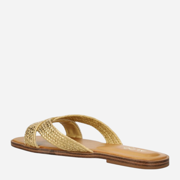 Klapki damskie eleganskie ALDO 13740382-711 40 (9US) 25.5 cm Złote (58822868544) - obraz 3