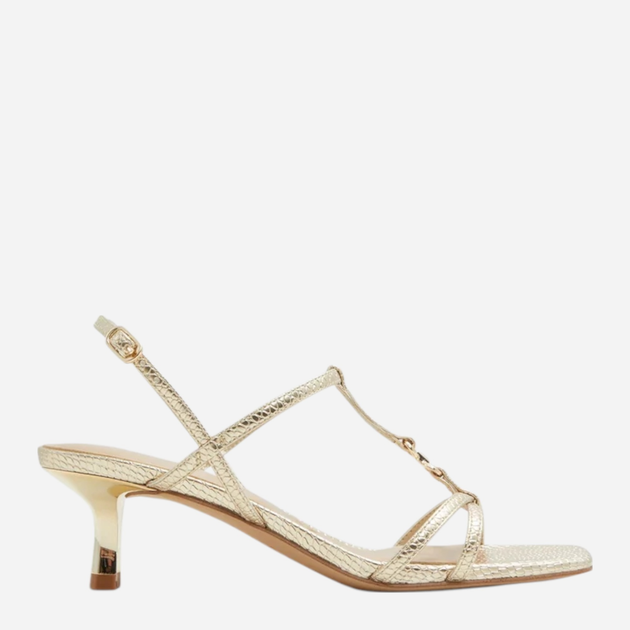 Sandały damskie na niskim obcasie ALDO 13740408-711 41 (10US) 26.4 cm Złote (58822874170) - obraz 1
