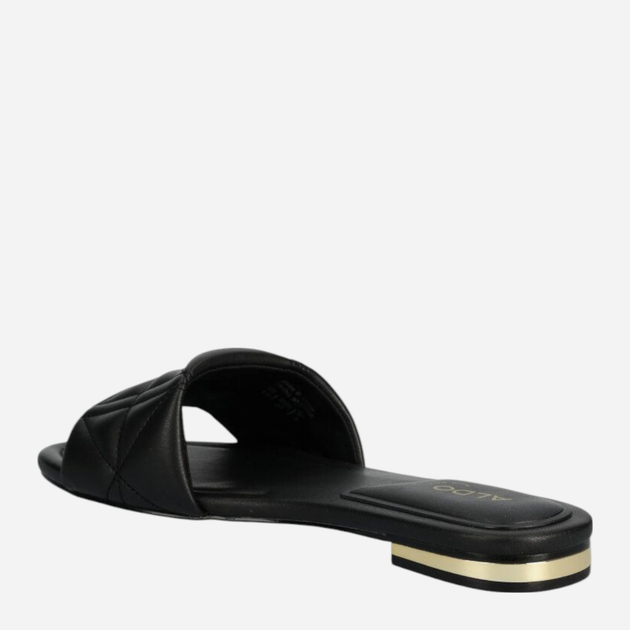 Klapki damskie eleganskie ALDO 13741756-001 38 (7.5US) 24.3 cm Czarne (58822879113) - obraz 3