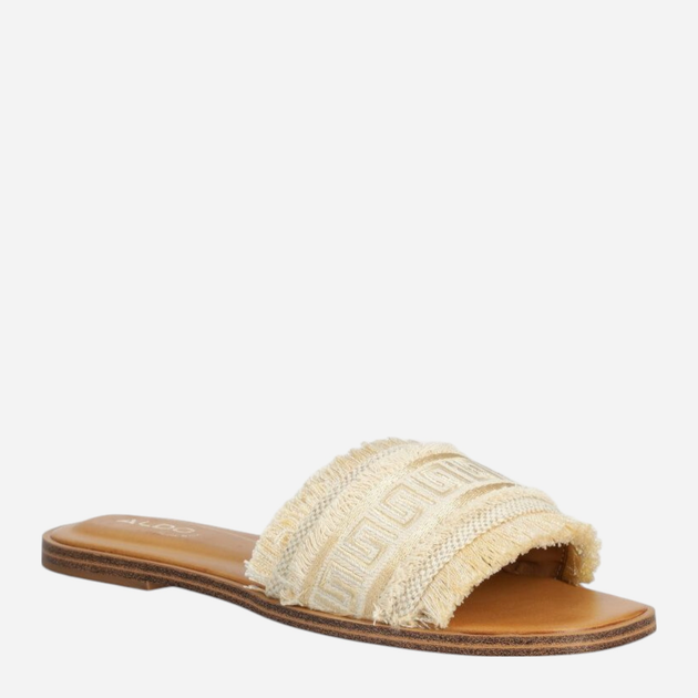 Жіночі шльопанці ALDO 13744812-711 38 (7.5US) 24.3 см Золотисті (58822887408) - зображення 2