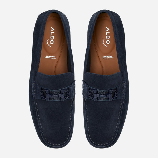 Чоловічі мокасини ALDO 13750573-410 41 (8US) 25.5 см Темно-сині (60207058068) - зображення 5