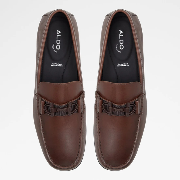 Чоловічі мокасини ALDO 13750575-201 42 (9US) 26.3 см Темно-коричневі (60207058822) - зображення 5
