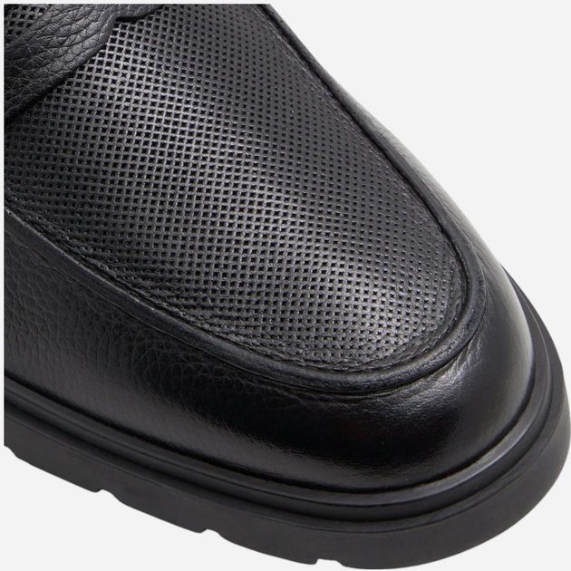 Loafersy męskie skórzane ALDO 13760694-004 42 (9US) 26.3 cm Czarne (60207099276) - obraz 6