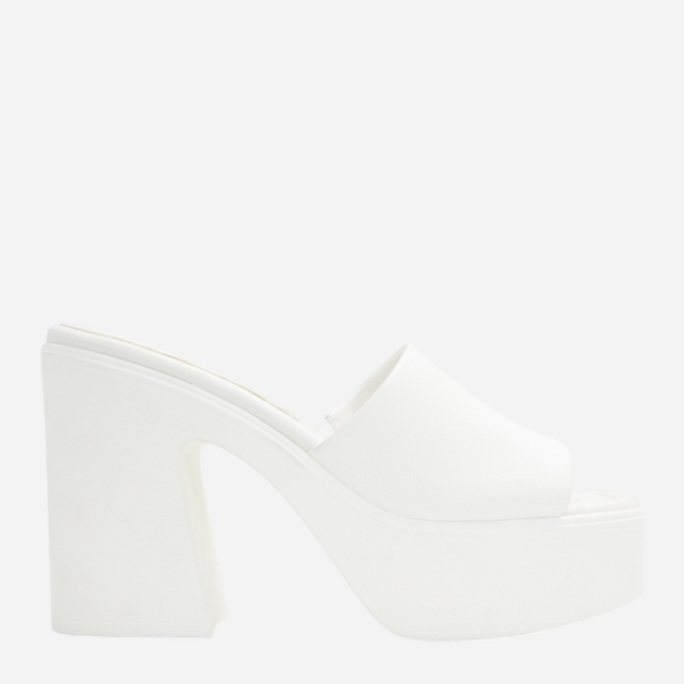 Klapki mule damskie na obcasie Call It Spring 13377814-100 38.5 (8US) 24.7 cm Białe (628155606429) - obraz 1