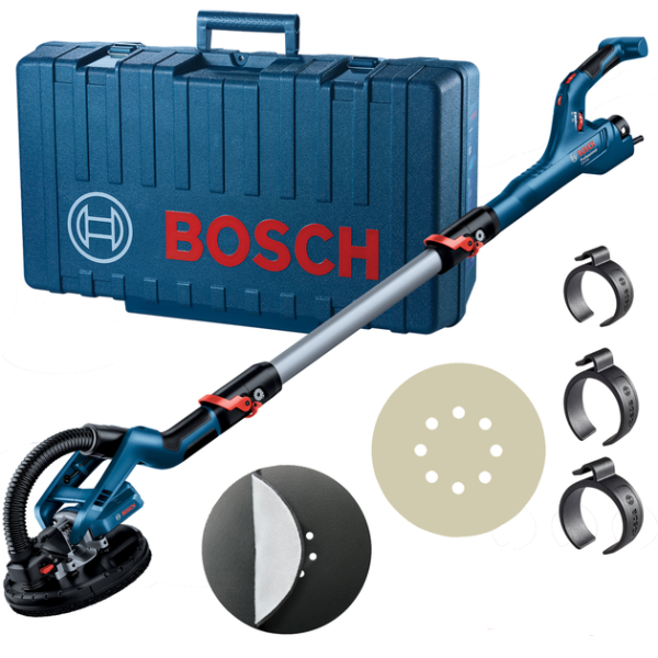 Шліфувальна машина для гіпсокартону Bosch GTR 550 (0.55 кВт, 225 мм) (06017D4020) - Фото 1 Шліфувальна машина для гіпсокартону Bosch GTR 550 (0.55 кВт, 225 мм) (06017D4020) - изображение 1