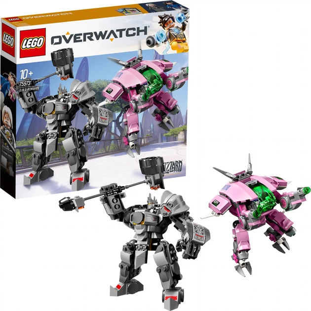 Конструктор LEGO Overwatch Д.Ва та Райнхардт 455 деталей (75973) - зображення 5