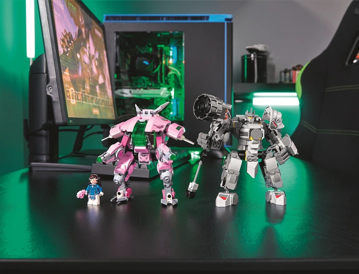 Конструктор LEGO Overwatch Д.Ва та Райнхардт 455 деталей (75973) - зображення 7
