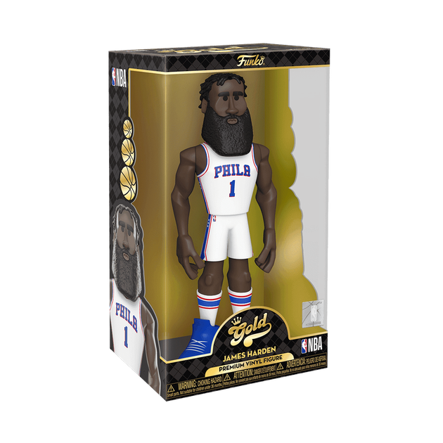Фігурка Funko Pop! Vinyl GOLD James Harden - 76ers (30 см) - изображение 2