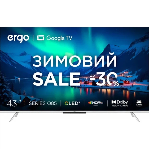 LED-телевізор ERGO 43JUQ85 - Фото 9 LED-телевізор ERGO 43JUQ85 - изображение 9