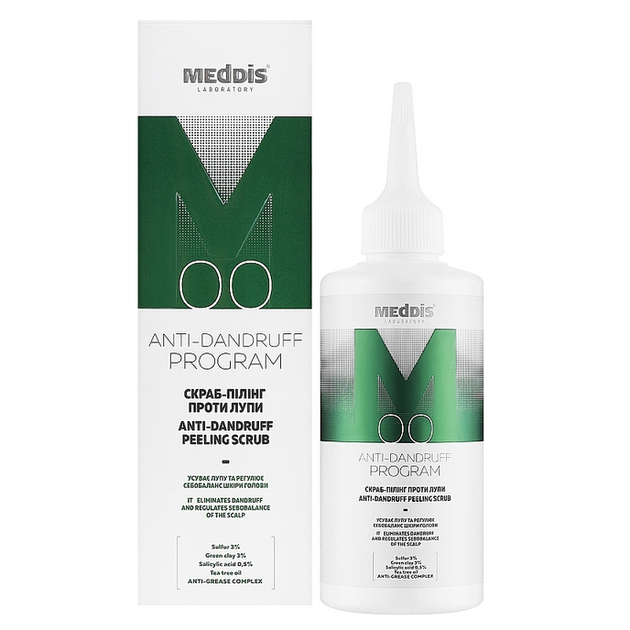 Скраб-пилинг против перхоти Meddis Anti Dandruff, 200 мл - изображение 2