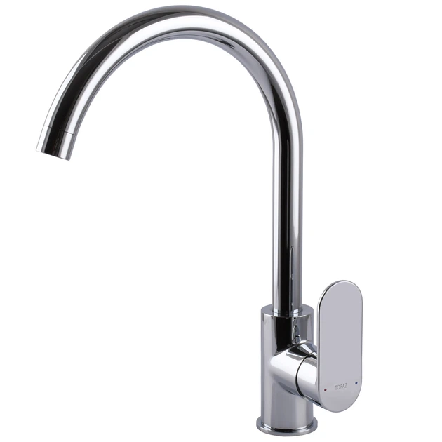 Смеситель для кухни TOPAZ BARTS TB 07403-H36 однорычажный, латунь, хром - изображение 6