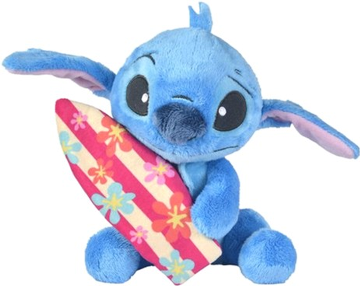 Maskotka Simba Disney Stitch z deską 25 cm (5400868020021) - obraz 2