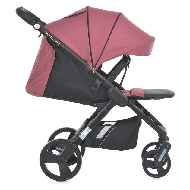 Детская прогулочная коляска EL CAMINO DYNAMIC PRO ME 1053-3 Dusty Rose , коляска-книжка всесезонная розовая - изображение 7