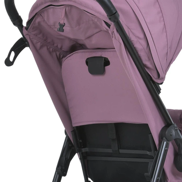 Дитяча прогулянкова коляска Bambi бузкова M 4249-2 Mauve Matt, коляска-книжка - зображення 8