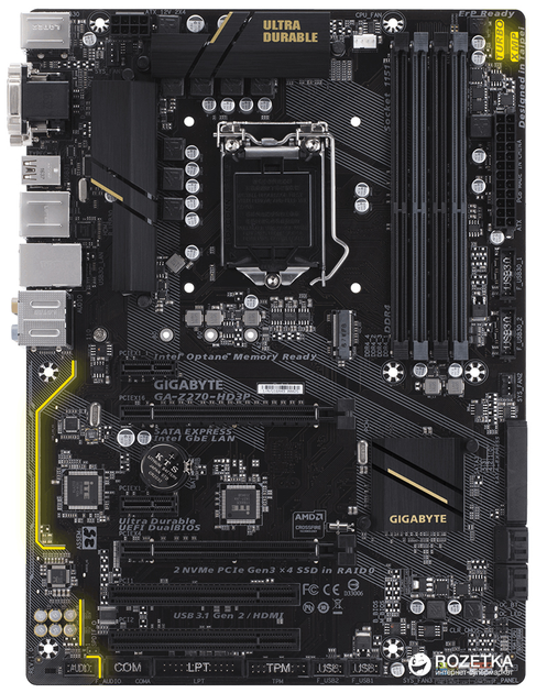 Z270 сколько линий pci