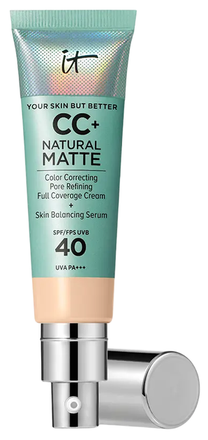 Krem CC do twarzy It Cosmetics Natural Matte SPF 40 Fair 32 ml (3605972809766) - obraz 1