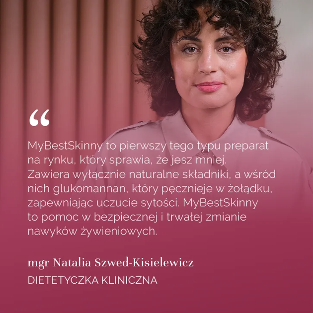 Suplement diety MyBestPharm MyBestSkinny na schudnięcie (5904824651576) - obraz 3