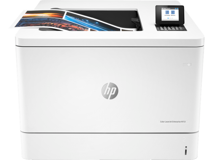 Принтер HP Color LaserJet Enterprise M751dn / Лазерний кольоровий друк / 1200x1200 dpi / A3 / 40 стор/хв / Ethernet, USB 2.0 / Дуплекс б/в - Фото 3 Принтер HP Color LaserJet Enterprise M751dn / Лазерний кольоровий друк / 1200x1200 dpi / A3 / 40 стор/хв / Ethernet, USB 2.0 / Дуплекс б/в - зображення 3