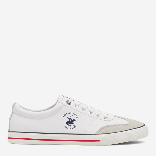 Чоловічі кеди низькі Beverly Hills Polo Club M-24MVS5006 42 27.5 см Білі від Rozetka на платформі USKIDKA Акція на Чоловічі кеди низькі Beverly Hills Polo Club M-24MVS5006 42 27.5 см Білі від Rozetka