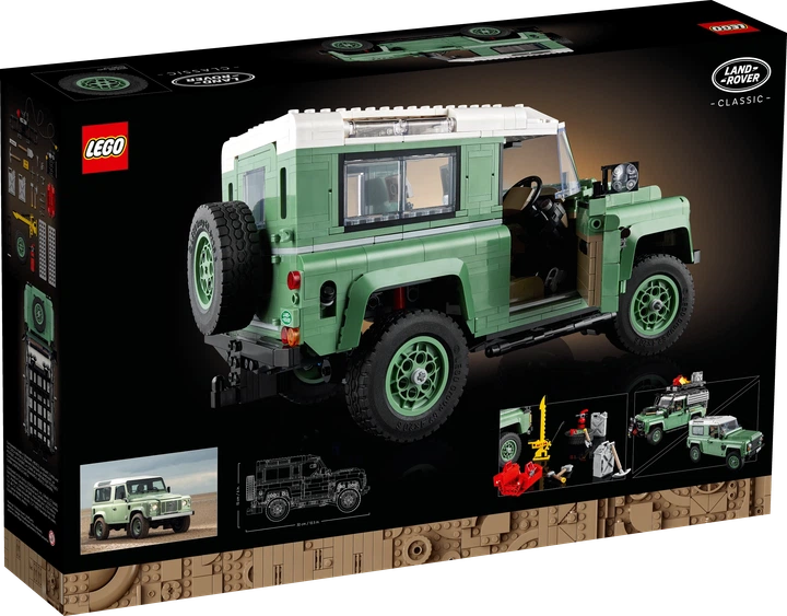 Zestaw klocków LEGO Icons Land Rover Classic Defender 2336 elementów (10317) - obraz 9