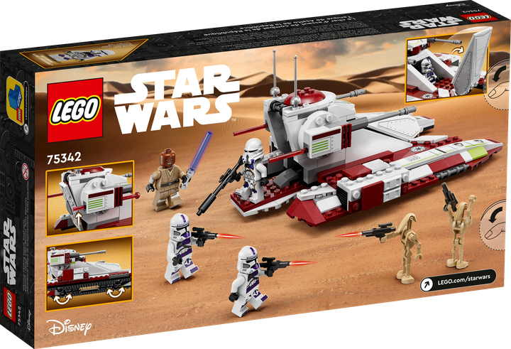 Конструктор LEGO Republic Fighter Tank 262 деталей (75342) - зображення 9