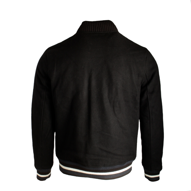 Бомбер мужской Jack & Jones Черный XS 190124-949447 - изображение 4