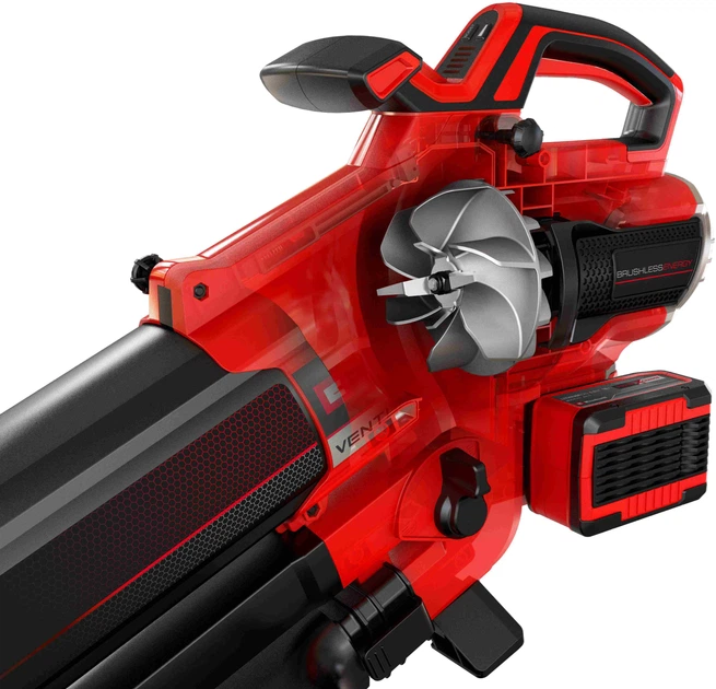 Садовый пылесос аккумуляторный Einhell Professional X-Change VENTURRO 36/240 (3433640) - изображение 3