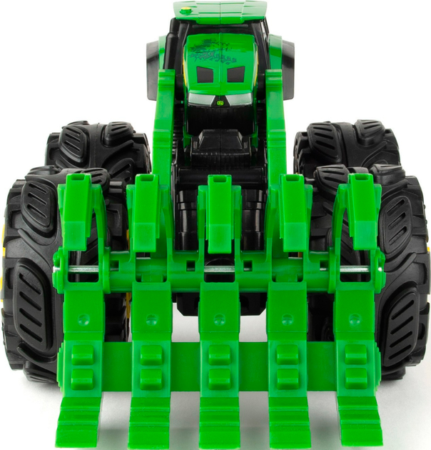Pojazd zabawkowy Tomy tarktor John Deere Monster Treads Rev Up (0036881473275) - obraz 3