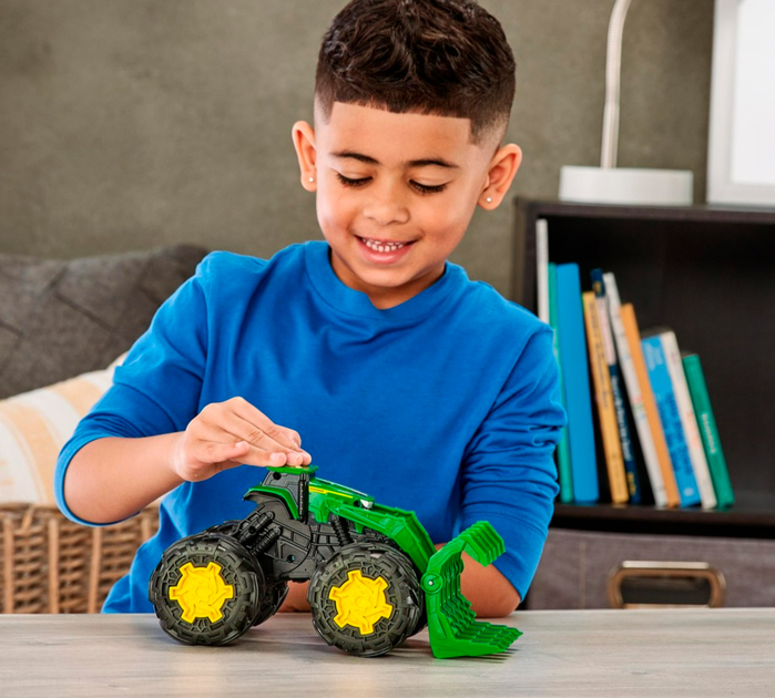 Pojazd zabawkowy Tomy tarktor John Deere Monster Treads Rev Up (0036881473275) - obraz 7